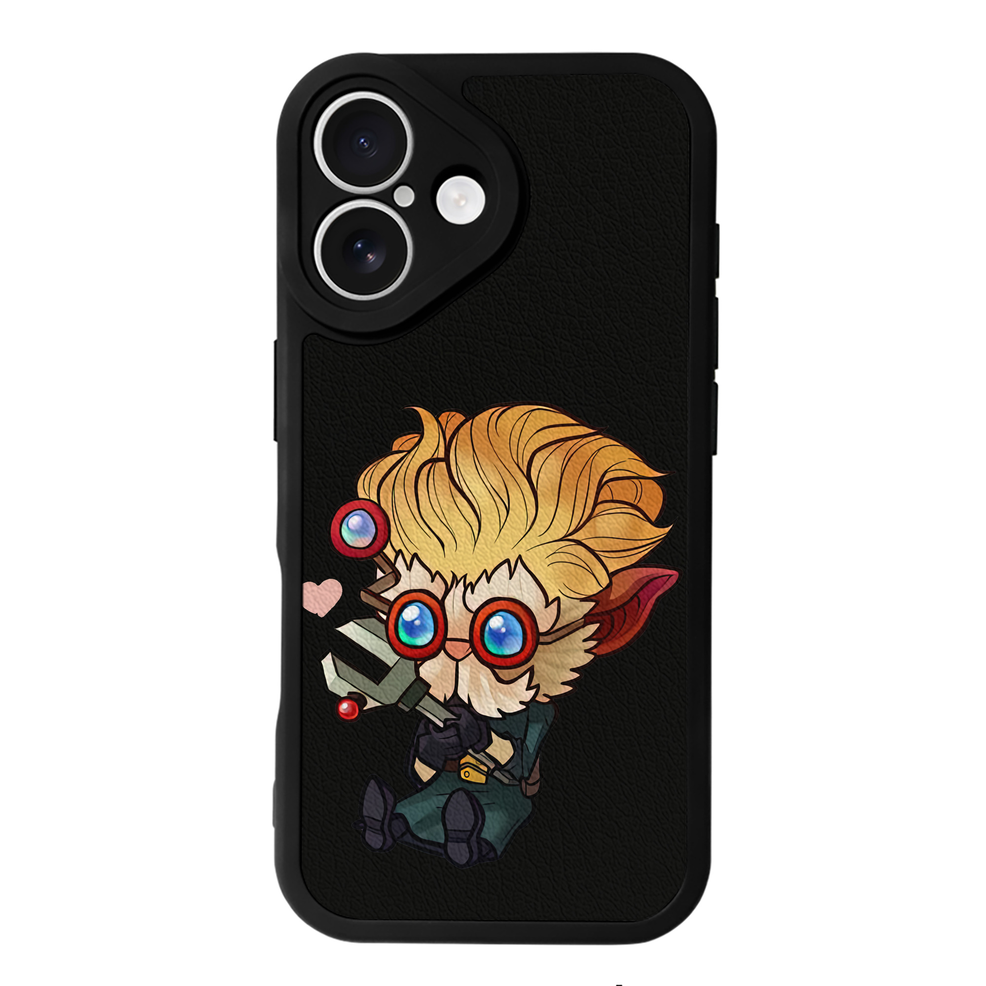 リーグ・オブ・レジェンド League of Legends LOL 【iPhone 16シリーズ対応】シリコンスマホケース（レザー調） 材質：シリコン